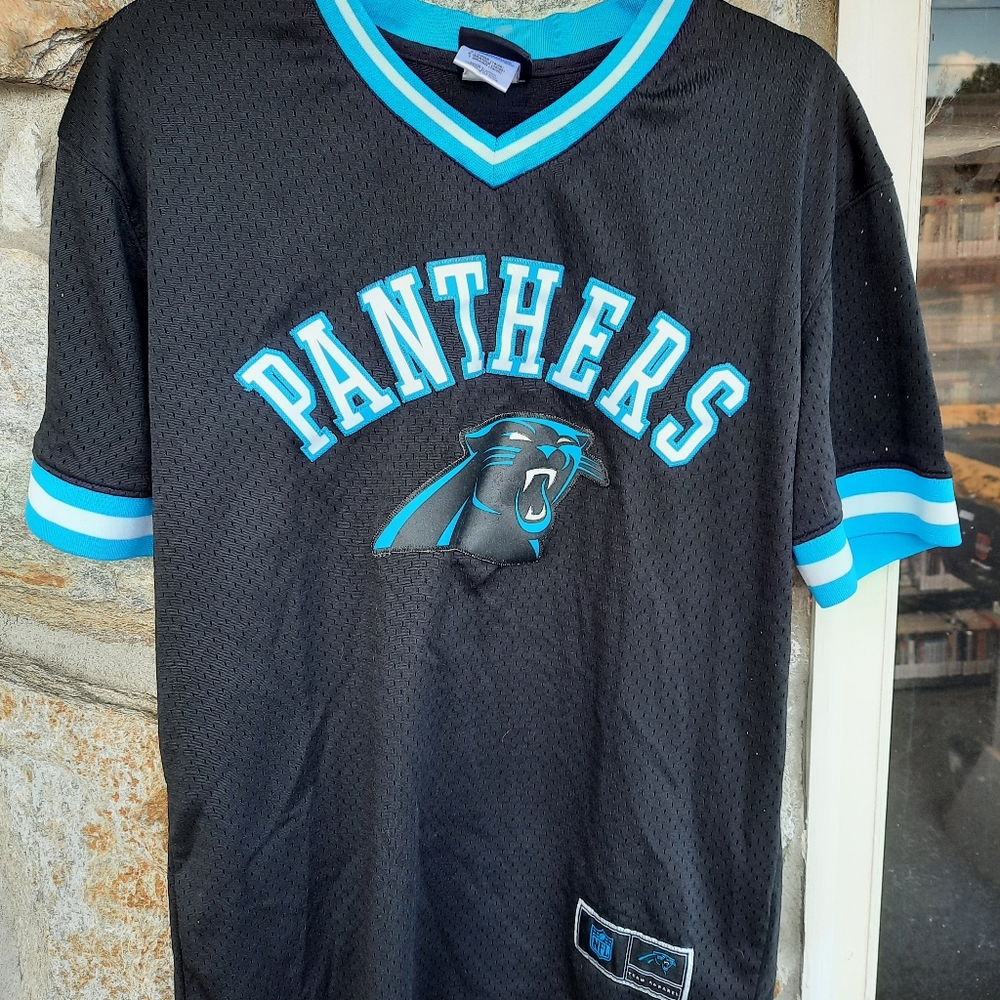 NFL Team Apparel Youth Carolina Panthers Jersey Size XL (18/20)